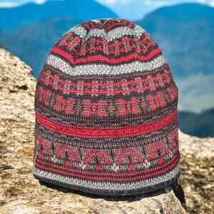 Columbia Sportswear Kids Youth Beanie Hat Wool Fleece Lined CSC Ski Snow School